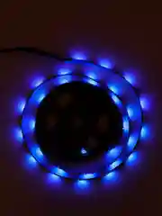 Светодиодная LED лента 5050 RGB 1 м, USB, IP65 с кнопками управления