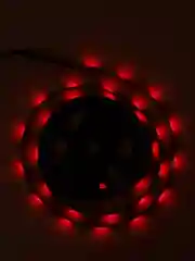 Светодиодная LED лента 5050 RGB 1 м, USB, IP65 с кнопками управления