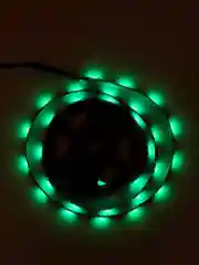 Светодиодная LED лента 5050 RGB 1 м, USB, IP65 с кнопками управления