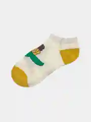 Белый носки "Бананы"
