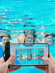 Белый водонепроницаемый чехол для телефона
