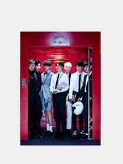 Конверт подарочный для денег с фото открыткой k-pop "BTS"
