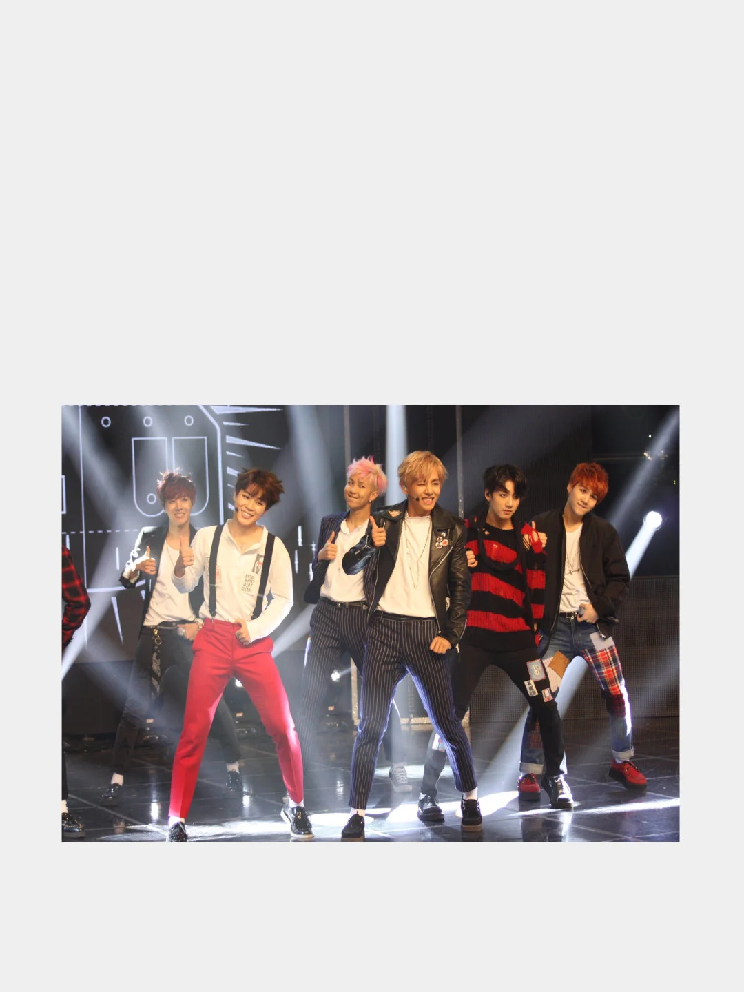Морской конверт подарочный для денег с фото открыткой k-pop "BTS"