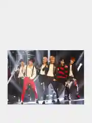 Морской конверт подарочный для денег с фото открыткой k-pop "BTS"
