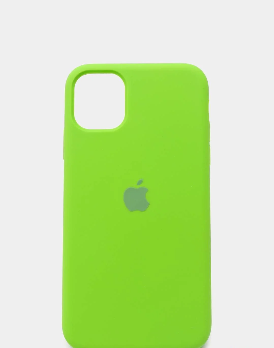 Лайм чехол для IPhone 11 Pro Max (Silicon Case)