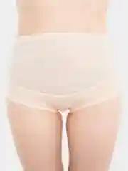 Желтый трусы женские хлопковые, для беременных, с высокой талией