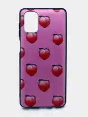 Хаки чехол для Samsung (Самсунг) Galaxy M51, силиконовый, с принтом