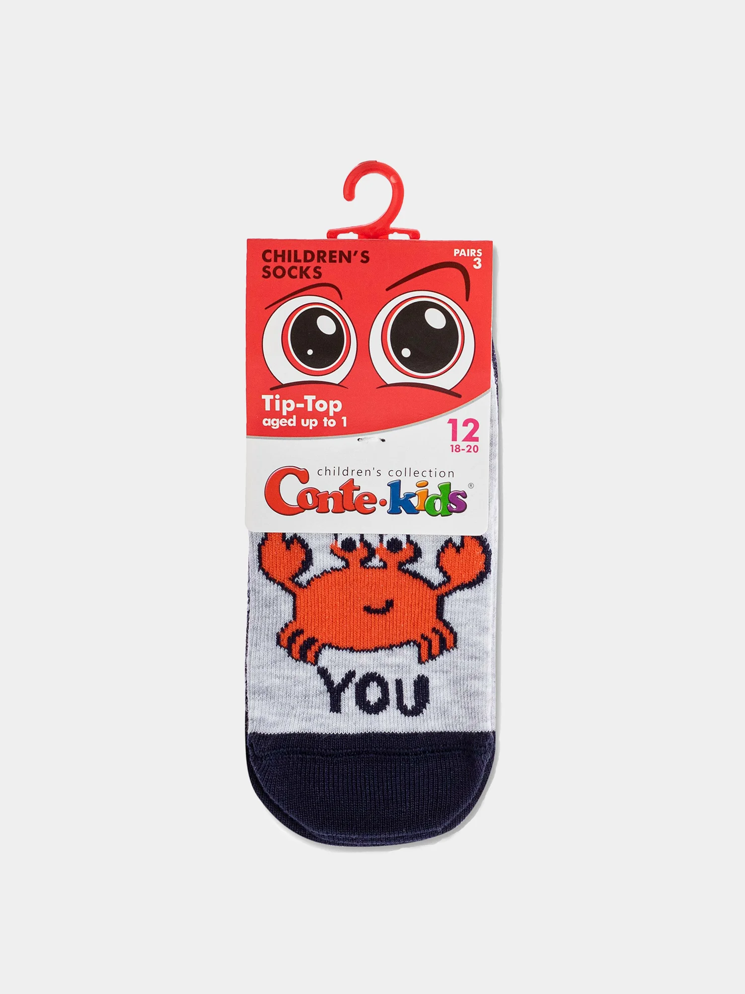 Носки детские Conte-kids, 3 пары, р. 12, 14