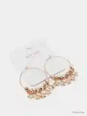 Серьги-кольца XUPING JEWELRY, с подвесками