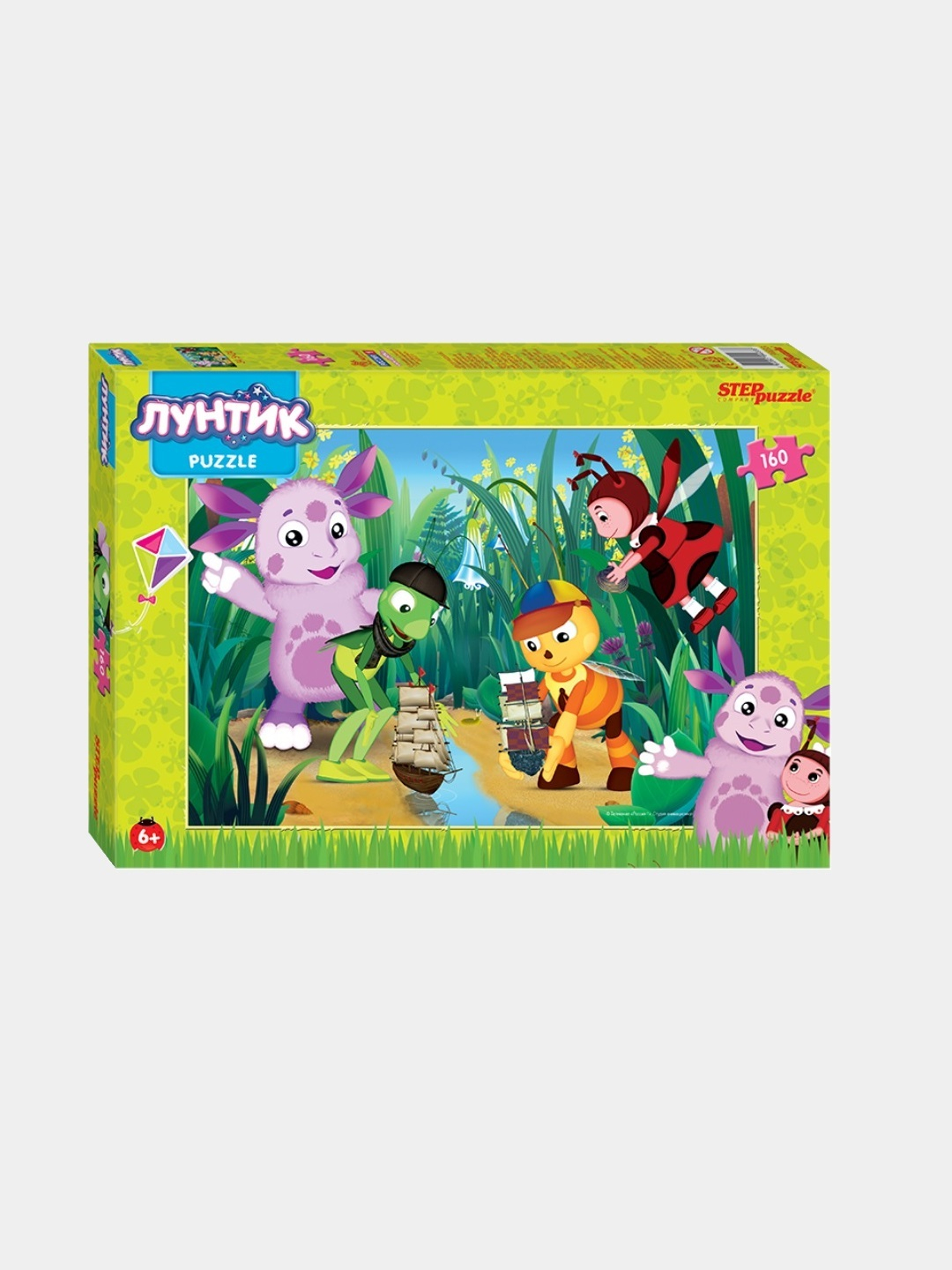 Пазл Step puzzle Лунтик, 160 дет. купить по цене 149 ₽ в интернет-магазине  Магнит Маркет