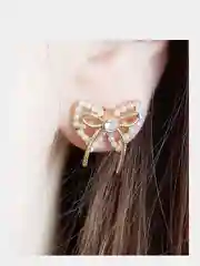 Серьги "Бантики"
