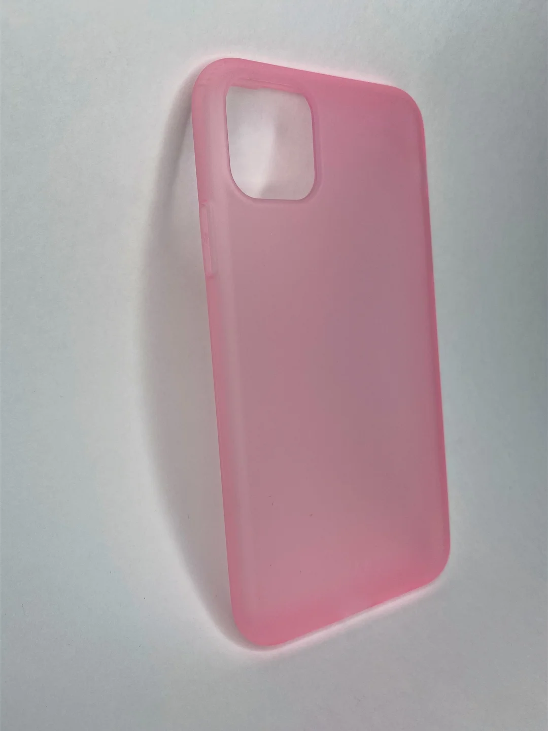 Розовый чехол накладка силиконовый мягкий Apple iPhone 11 Pro Max