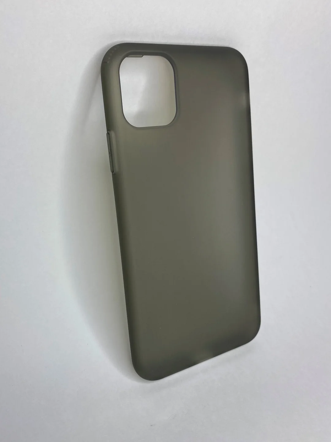 Угольный чехол накладка силиконовый мягкий Apple iPhone 11 Pro Max