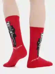 Носки с принтом "Жан-Поль Сартр"