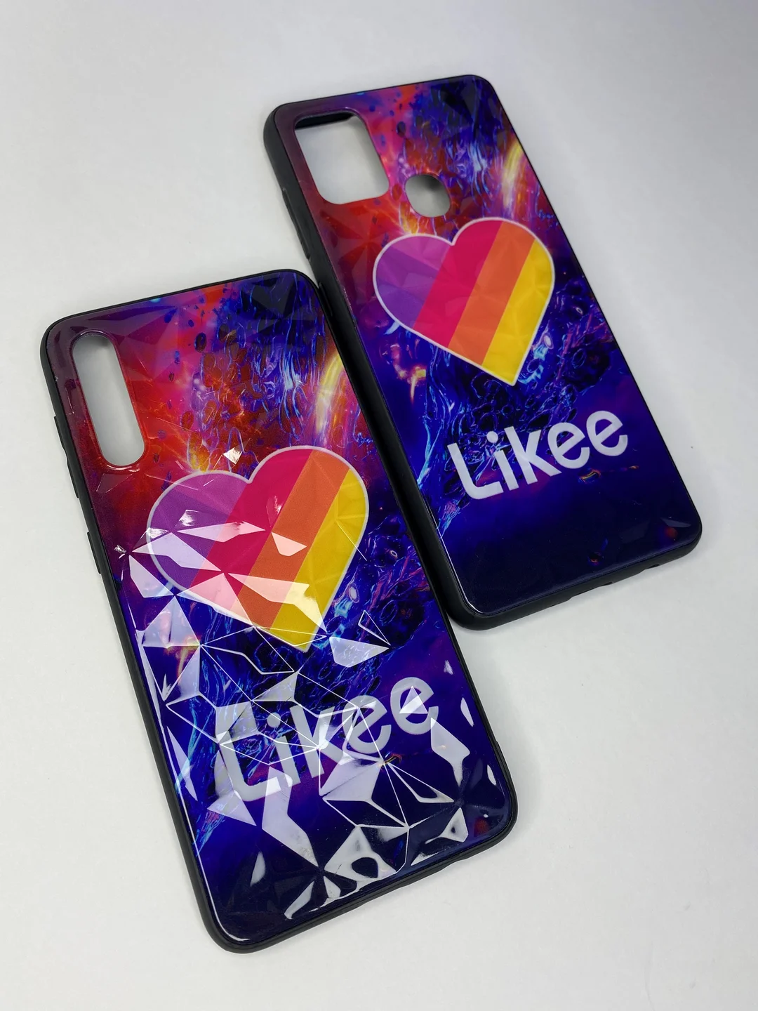 Черный чехол накладка принт "Likee" Xiaomi Redmi 9, Samsung A21s, A50