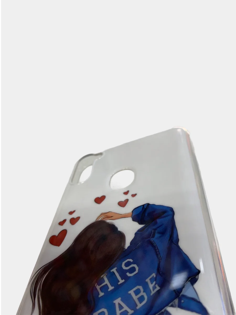 Серый меланж чехол на Samsung A01, A10, A50,  A51, A20S, A71, A11, M11, M21, M30S, M31, M51, Core