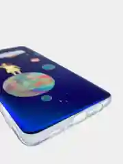 Бирюзовый чехол Samsung Galaxy S10, S10e, S10+ Plus, Галакси С10, С10е, С10+ силиконовый с рисунком