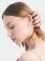 Серебряный серьги-каффы женские
