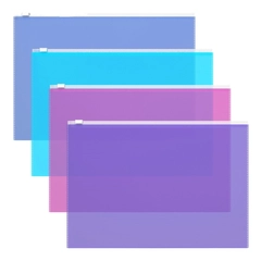 Папка-конверт на гибкой молнии Zip А4