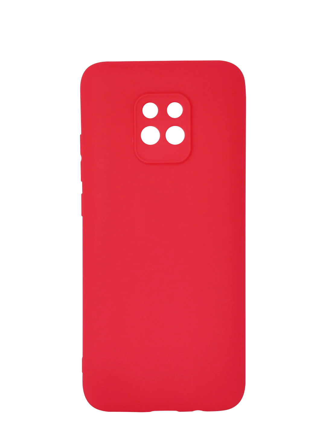 Красный чехол для Xiaomi Redmi 10Х 5G / 10X Pro, силиконовый