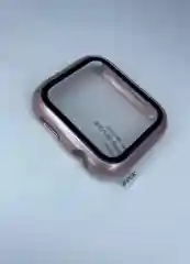 Конфетный бампер накладка чехол на корпус часов со стеклом Apple Watch (Эпл вотч) 44 mm 7 цветов
