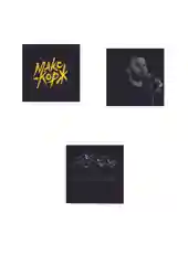 Лимонный 3d наклейки-стикеры на телефон "Музыка" (BTS, AC/D C, Скриптонит, Макс Корж, Пошлая Молли)