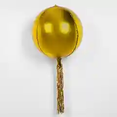 Шар фольгированный, с лентой, 1 штука