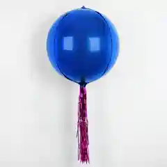 Шар фольгированный, с лентой, 1 штука