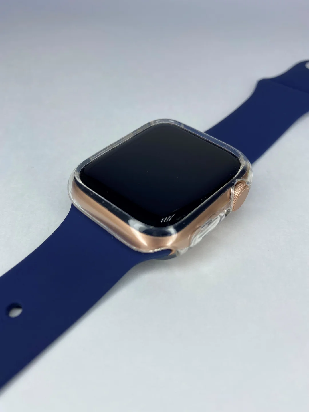 Силиконовый бампер накладка чехол на корпус часов Apple Watch (Эпл вотч) 38,40,42,44  mm