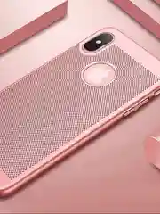 Розовый теплоотталкивающий чехол для iPhone всех моделей