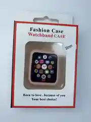 Бежевый силиконовый бампер накладка чехол на корпус часов Apple Watch (Эпл вотч) 38,40,42 mm
