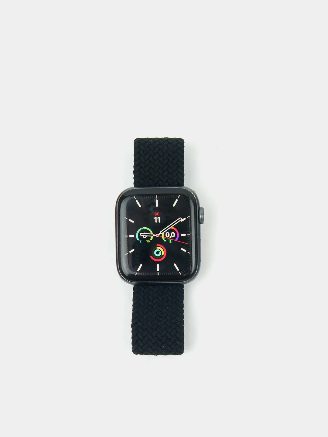 Нейлоновый ремешок для Apple Watch плетёный монобраслет