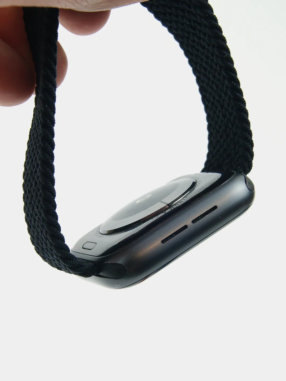 Нейлоновый ремешок для Apple Watch плетёный монобраслет