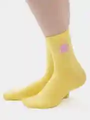 Желтый носки женские