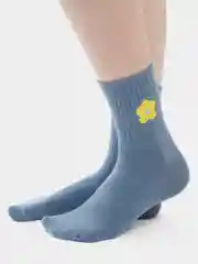 Голубой носки женские