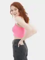 Топ на бретелях