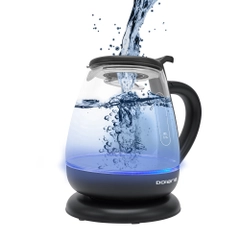 Чайник Polaris PWK 1077CGL WATER WAY PRO, черный