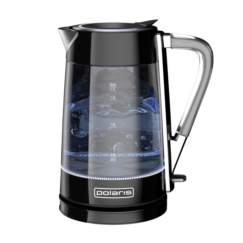 Чайник Polaris PWK 1715CGL Water Way Pro Черный