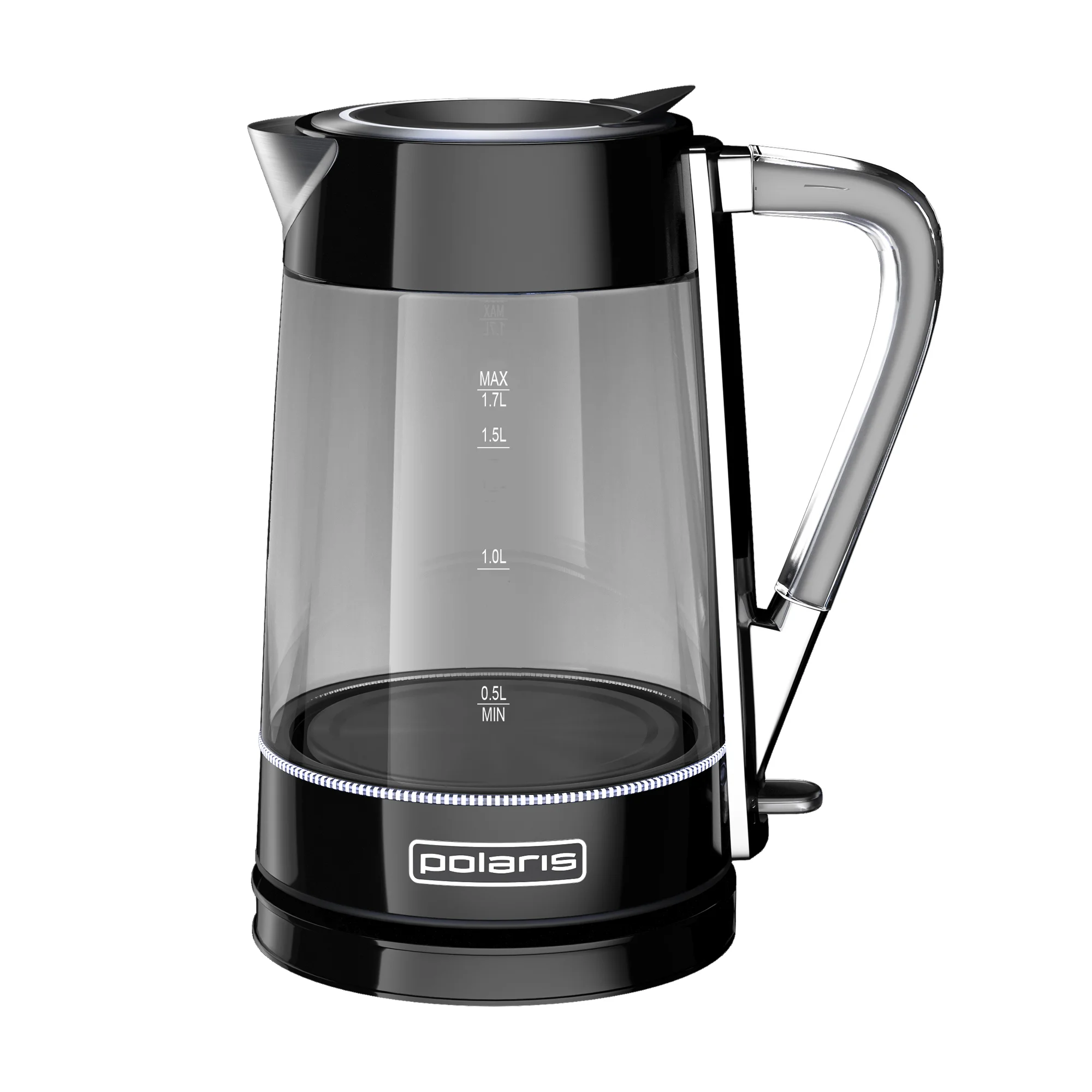 Чайник Polaris PWK 1715CGL Water Way Pro Черный