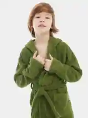 Детский махровый халат на запахе,  LILIANS