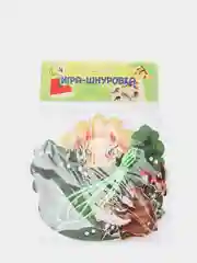 Шнуровка "В лесу" деревянный вкладыш