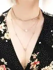Цепочка ожерелье со стразами Fillis