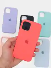 Чехол Aple Silicone Case с закрытым низом для iPhone 12/12PRO