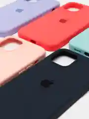 Чехол Aple Silicone Case с закрытым низом для iPhone 12/12PRO