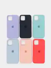 Чехол Aple Silicone Case с закрытым низом для iPhone 12/12PRO