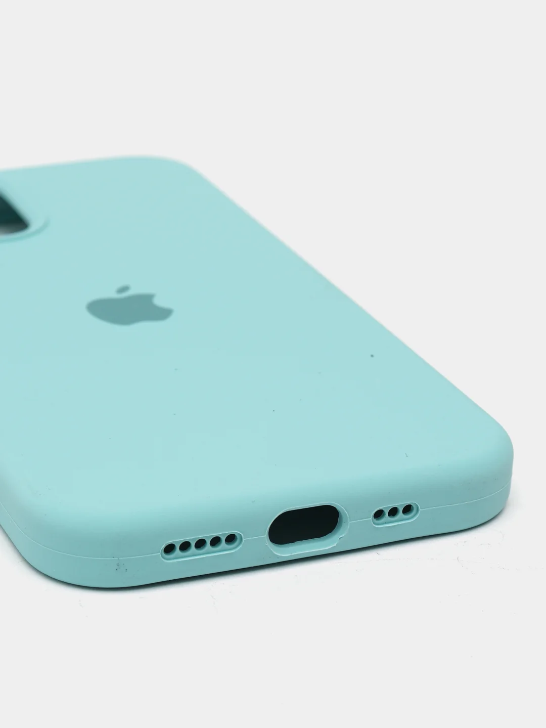 Чехол Aple Silicone Case с закрытым низом для iPhone 12/12PRO