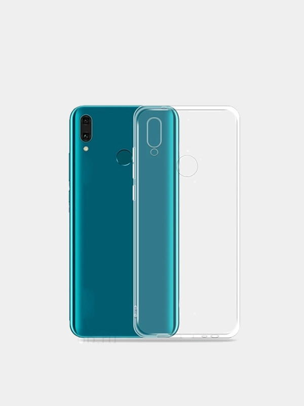 Прозрачный силиконовый чехол для Huawei Y9 2019
