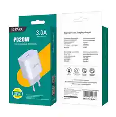 Зарядное устройство USB-C, KAKU KSC-500, 20W для iPhone 12/12 PRO MAX/12 mini