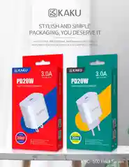 Зарядное устройство USB-C, KAKU KSC-500, 20W для iPhone 12/12 PRO MAX/12 mini
