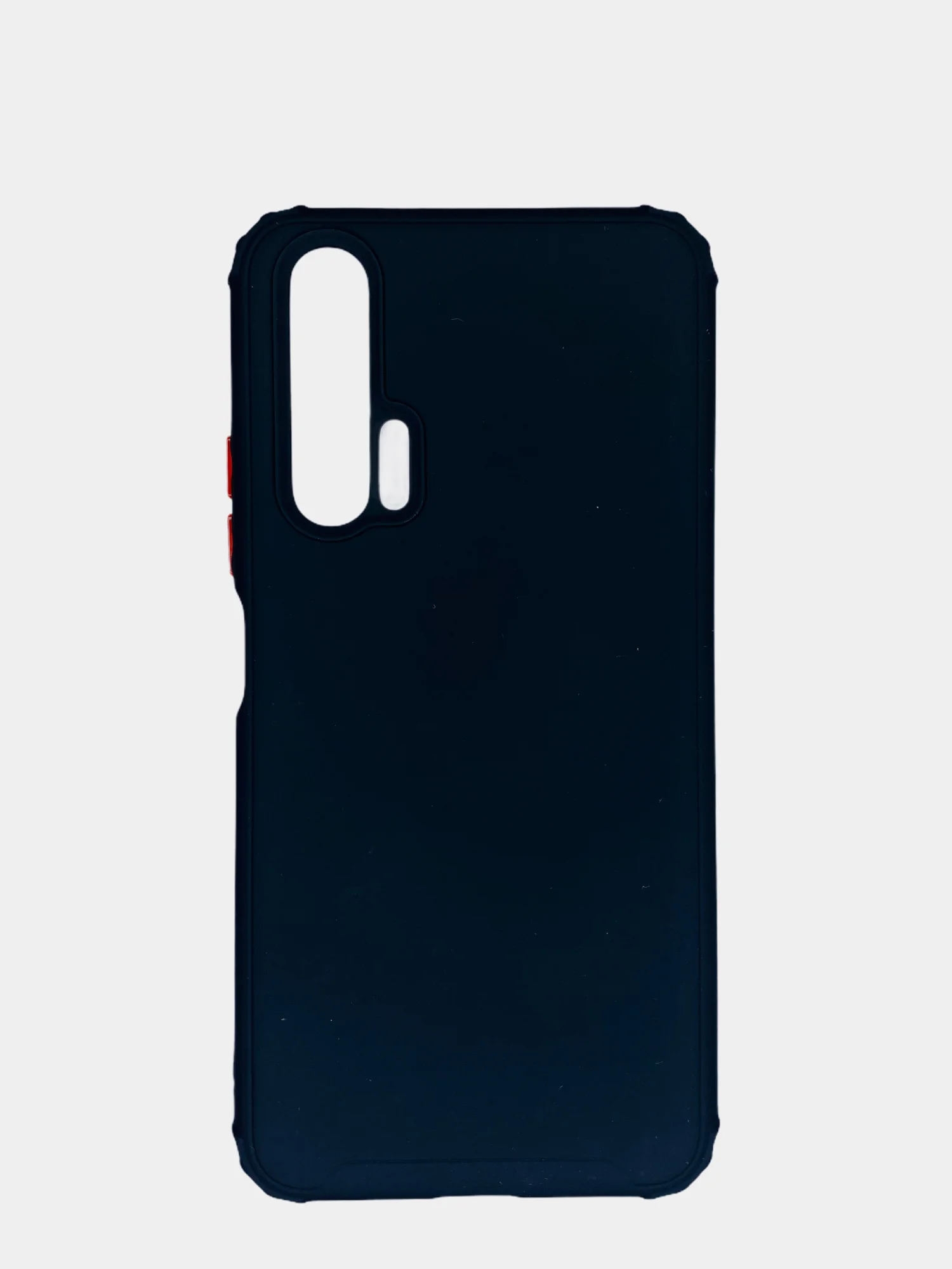 Черный чехол Huawei Honor 20 Pro (Хуавей Хонор 20) силиконовый противоударный с усиленными углами